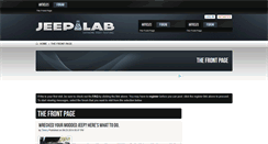 Desktop Screenshot of jeeplab.com
